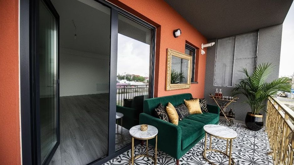 Apartamentul nr. 28 | 2 camere decomandat | Etaj 3 | Terasă 8,56 mp | - Poză 3