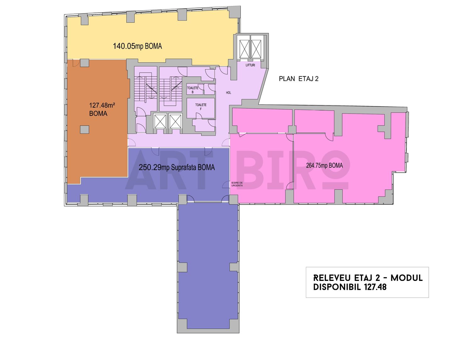 Zero comision, 128mp birou mobilat premium Splaiul Unirii, 6' metrou - Schiță 13