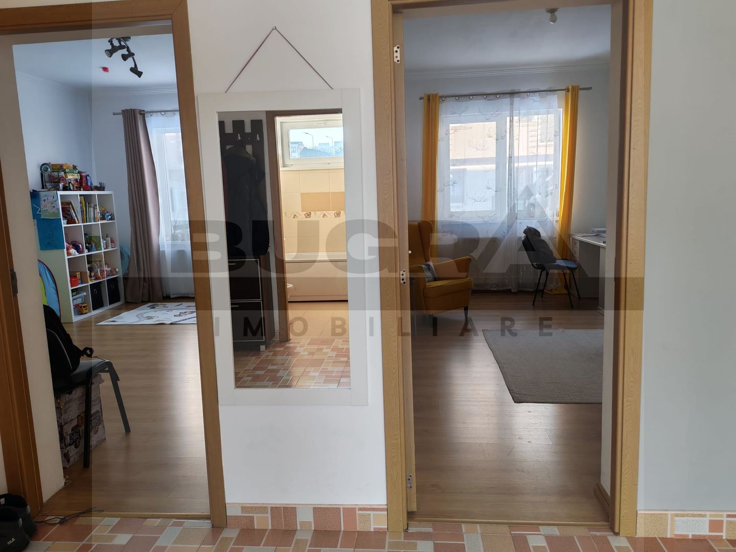 Apartament de 2 camere, 60mp, gradina, parcare, zona LIDL Buna Ziua - Poză 5