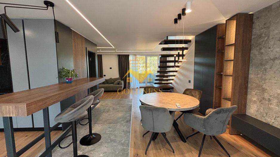 Penthouse mobilat lux, parcare, AC, bloc nou, Semicentral, zona Horea - Poză 5