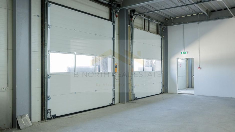 Hală industrială 1000 mp Otopeni | Rampe TIR | ISU | Acces DN1 & Centură - Poză 3