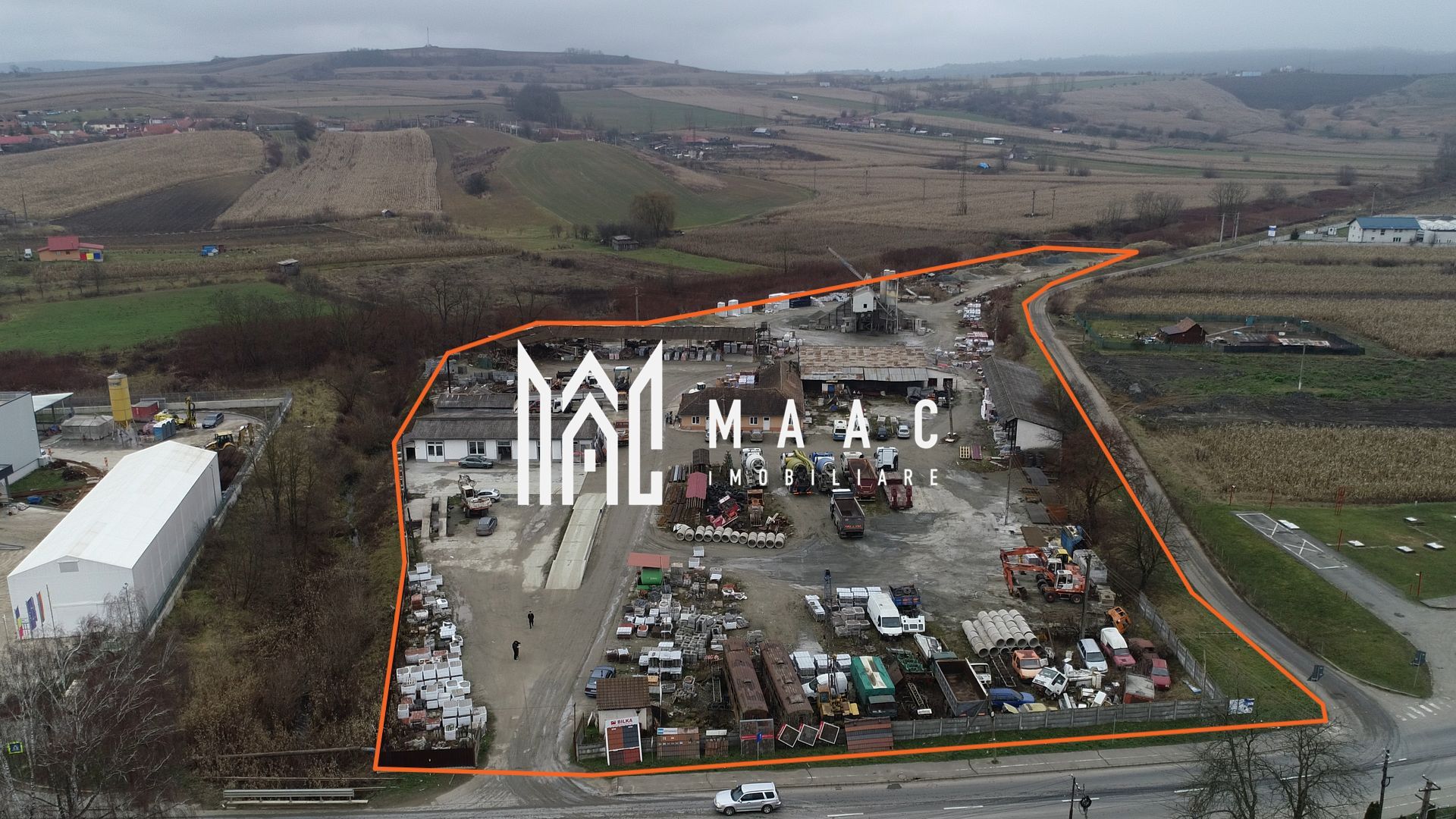 Teren industrial I 18100 mp I St. Betoane I Hale I Agnita - Poză 1