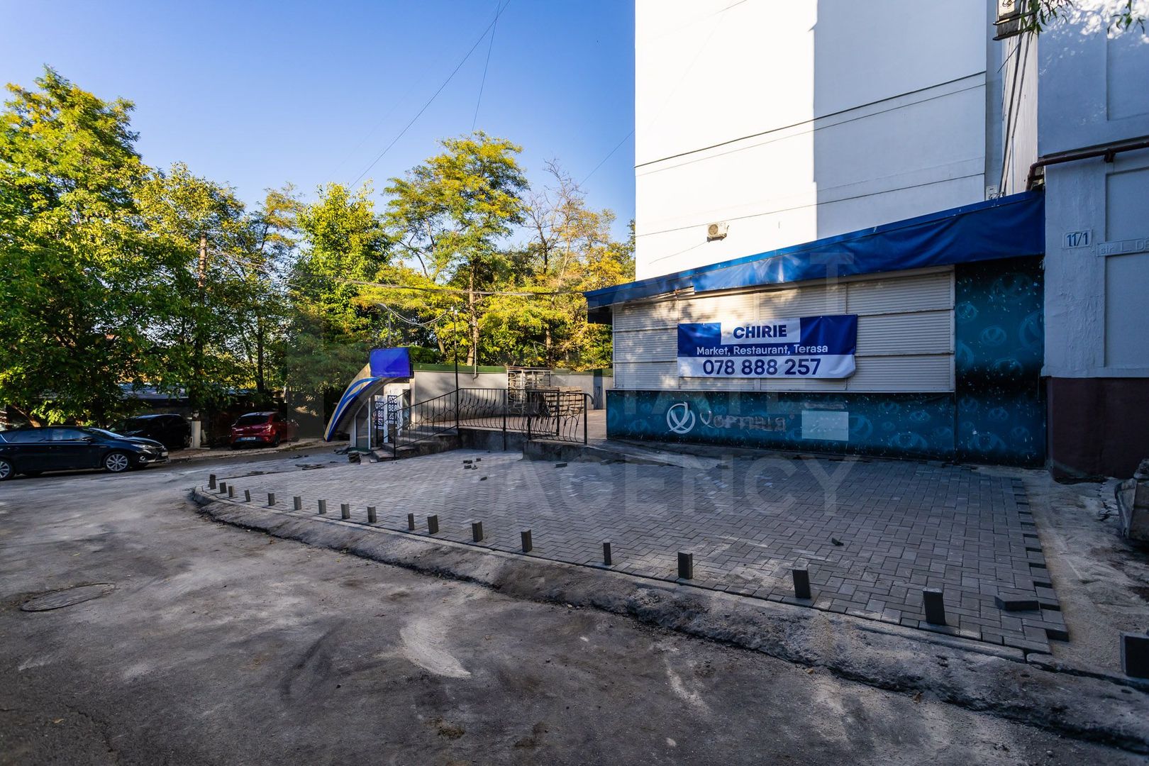 Chirie, spațiu comercial cu terasa, str. Liviu Deleanu, Buiucani - Poză 10