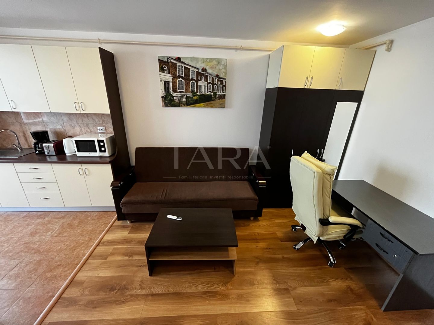 2 camere mobilat, parcare CF, zona Florilor Florești. - Poză 3