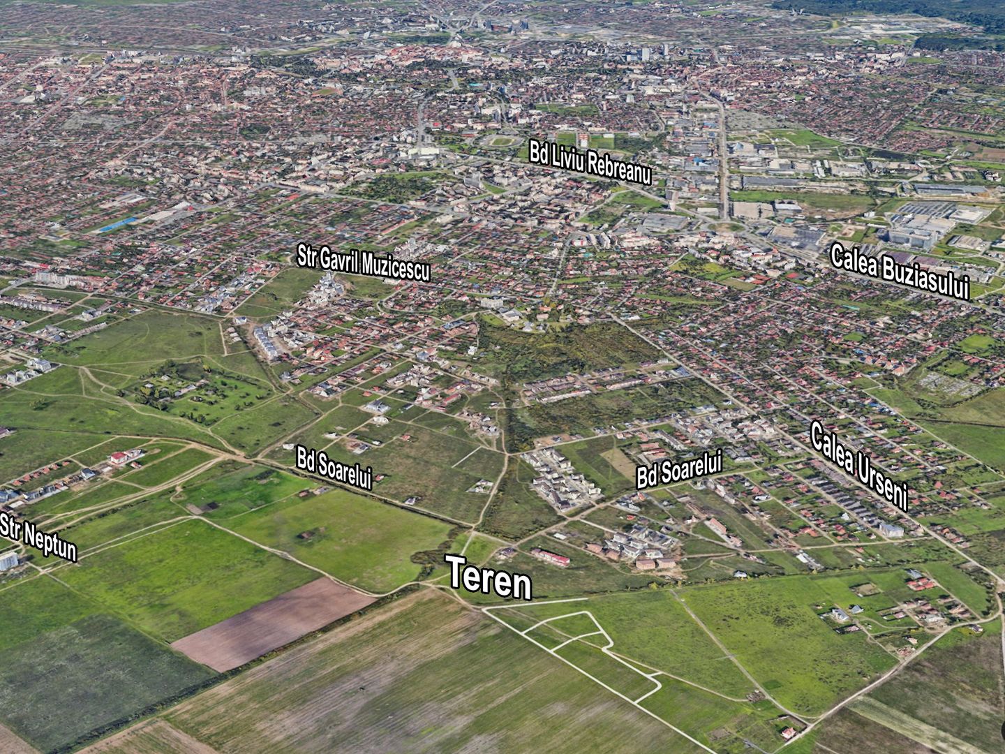 Teren intravilan 1006 mp - Giroc - Timișoara - Poză 6