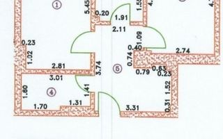 2 camere Grozăvești – lângă Universitatea Politehnica din București - Schiță 9