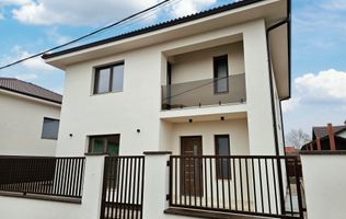 Casă nouă P+1, 4 camere, 124 mp utili, panouri solare, cartier Orizont