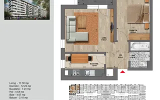 Apartament 2 Camere Weiner Residence Militari Direct Dezvoltator - Poză 14
