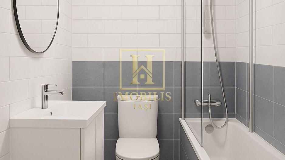 Apartament 1 camera 36 mp Visan Bucium 48600 euro - Poză 4