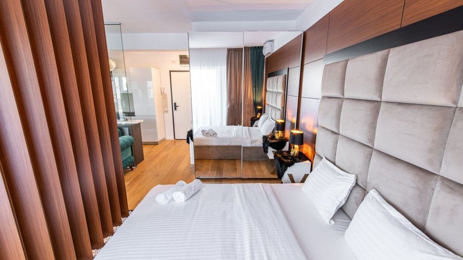 Studio dublu | Aviatiei Apartments | Mobilat Designer - Poză 12