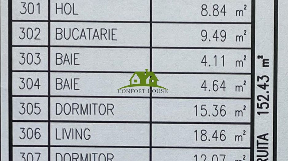 Apartament 3 camere, bloc nou, P+3, Ap.13, Et. 3, Bl.2 - Poză 7