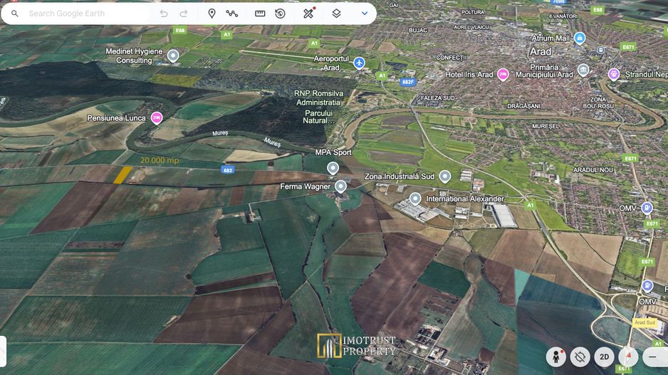 Teren industrial 20.000 mp cu acces rapid la Autostrada A1 – Arad - Poză 3