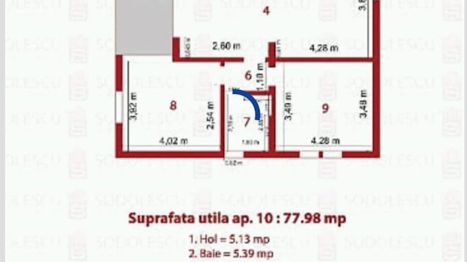 Apartament 3 camere zona Lipovei - Poză 4