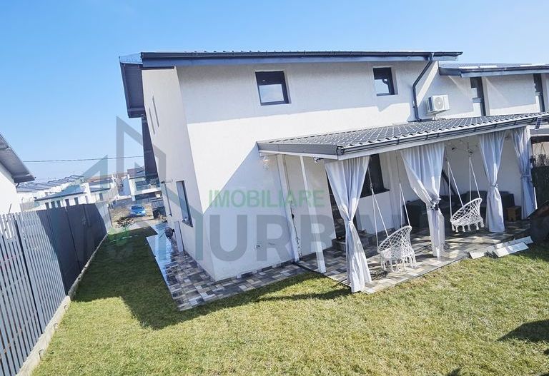 Duplex modern în Miroslava, 86 mp + terasă, teren 340 mp, pod mansardabil - Poză 1