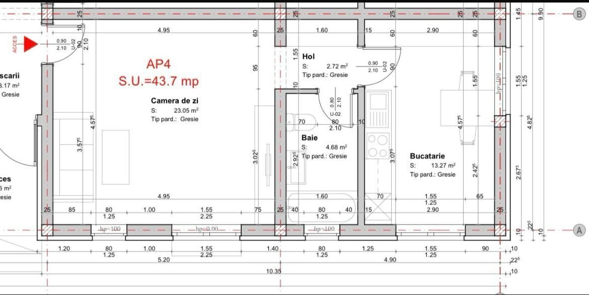 Apartament 2 camere cu curte proprie | Braytim, Giroc, investiție sau locuință - Poză 9