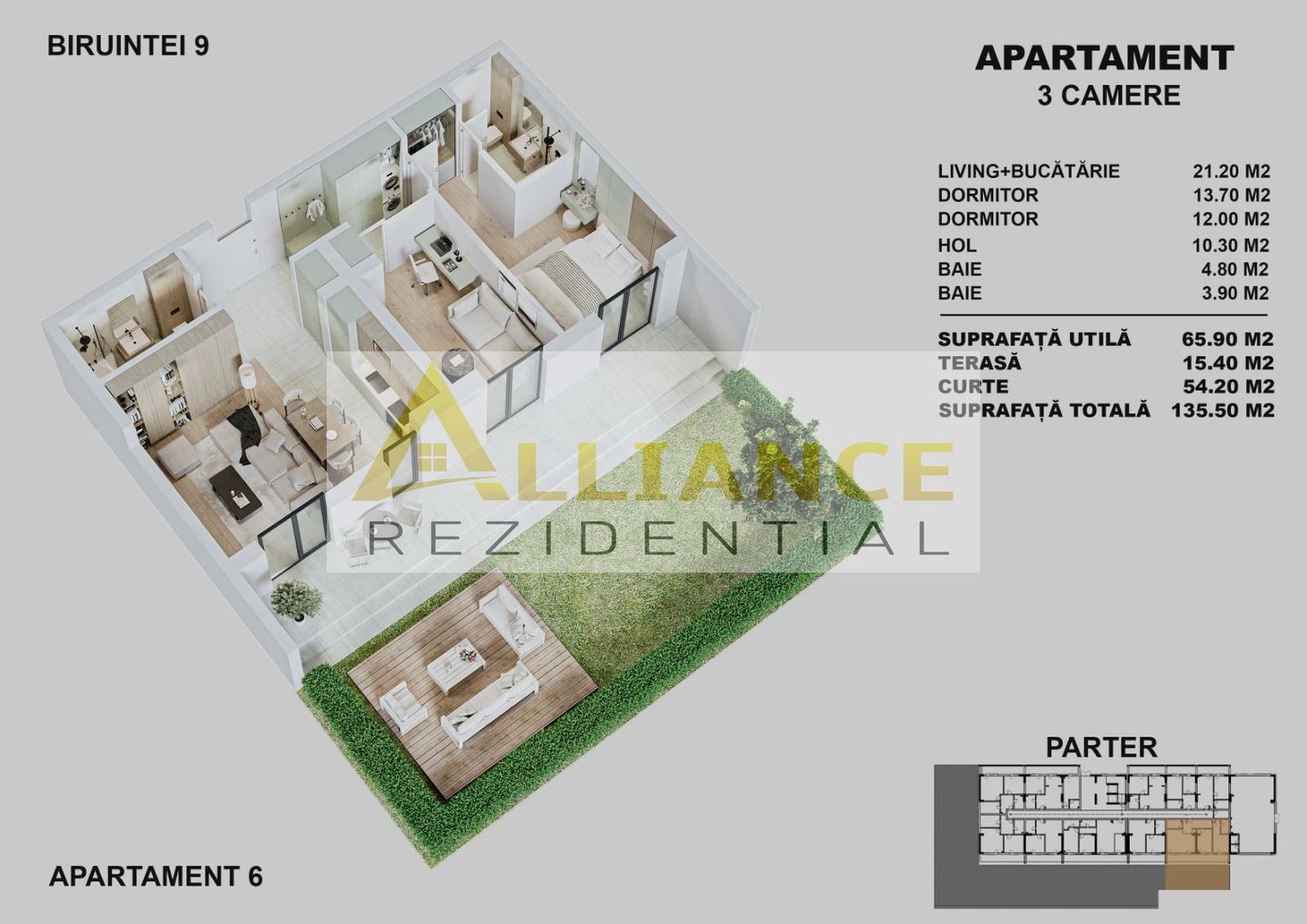 🏡 APARTAMENTE NOI LA PARTER - CURTE PROPRIE - Poză 2
