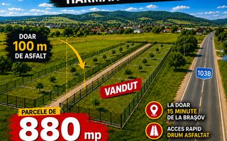 Loturi intravilane  – Hărman, Podul Olt | Plată în 2 rate - Poză 1