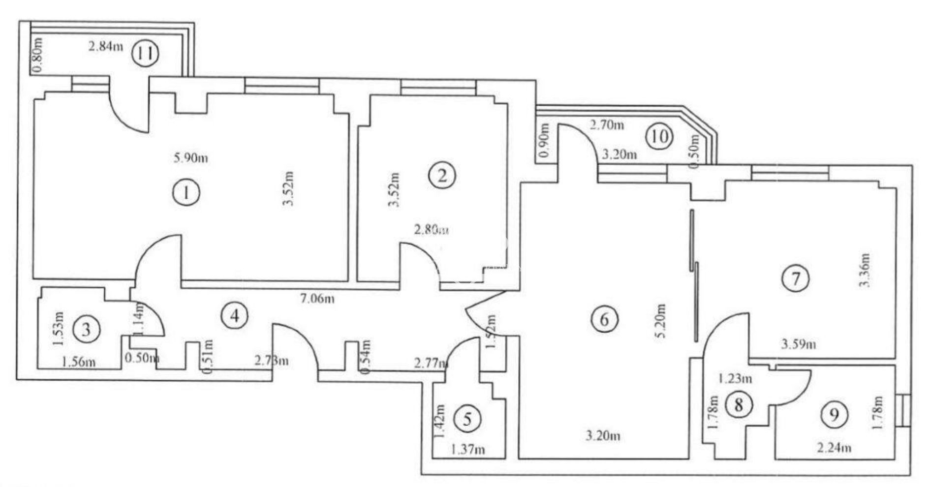 Ștefan cel Mare | Apartament 3 camere | Bloc 1980-etaj 2 | Vedere laterala - Poză 16