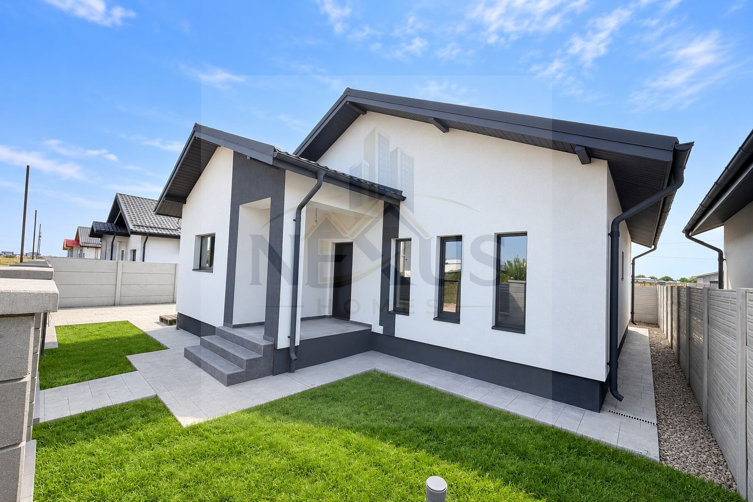 Comuna Berceni - Casa individuala | 4 camere - Teren 350 mp - Terasa - Poză 1