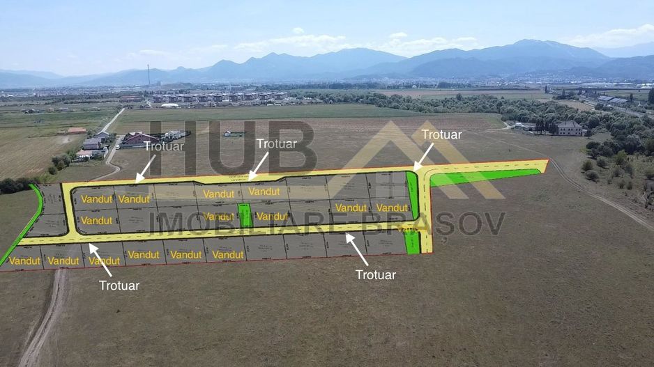Loturi de Teren | Sanpetru | Drumu Cu Plopi | PUZ | 500mp - Poză 2
