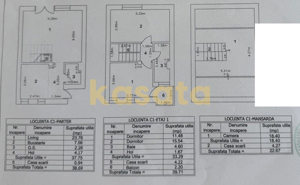 Casă P+1+M 🏡 | Bragadiru 📍| Loc de Parcare Propriu 🚗 - Schiță 14