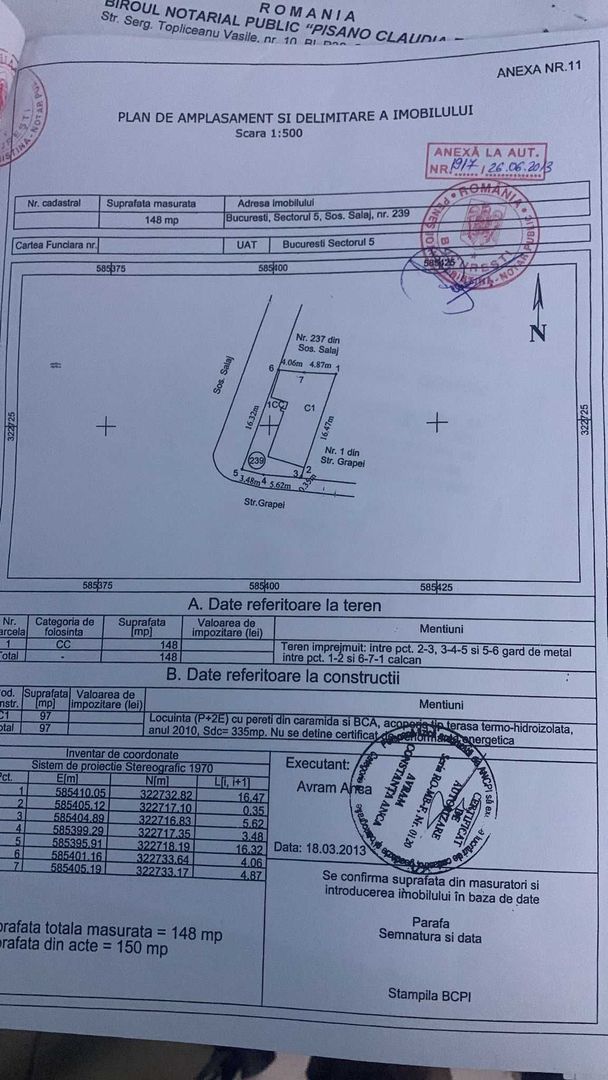 Vand imobil P+2 zona salaj rahova cu doua spatii comerciale - Poză 2