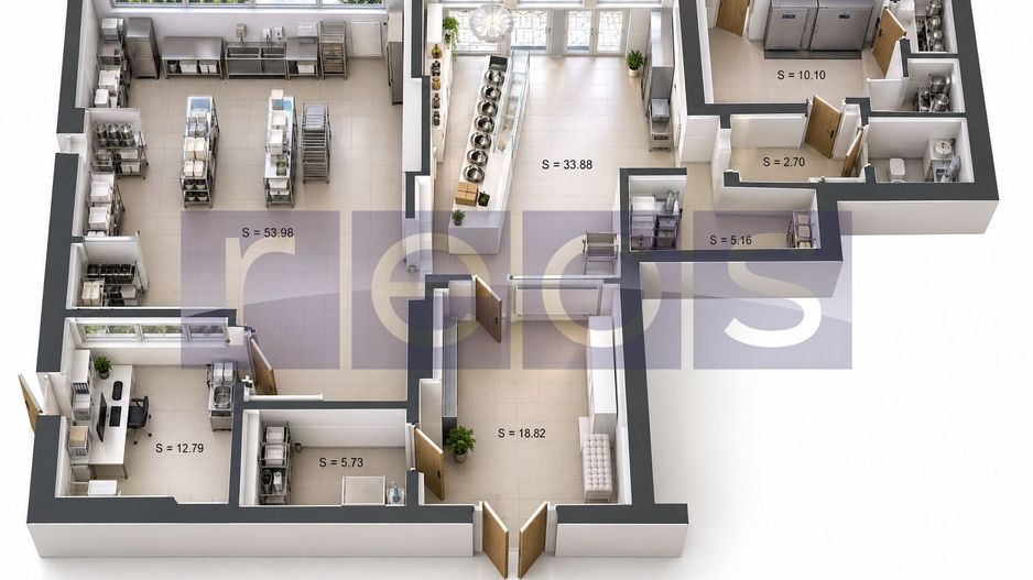 SPATIU COMERCIAL DE INCHIRIAT – FLOREASCA | 145 MP + TERASĂ - Poză 6