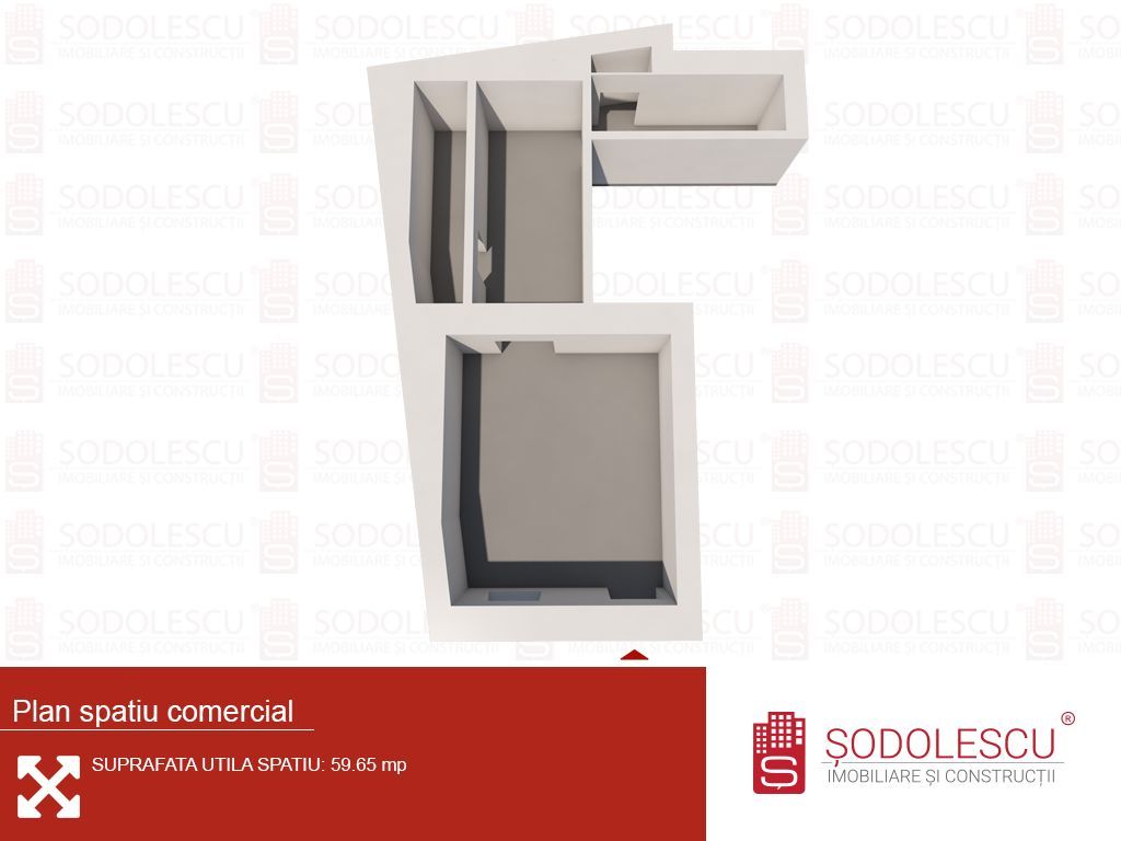 Spațiu comercial de 60mp de închiriat în zona Traian - Poză 6