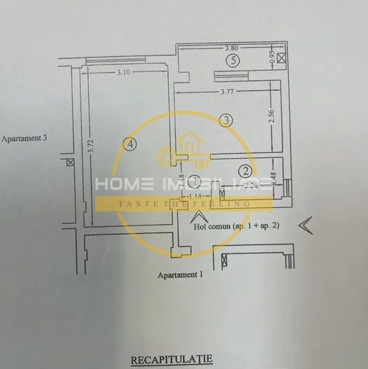 Apartament cu 2 camere / 40 mp / Moara de Vant - Poză 6