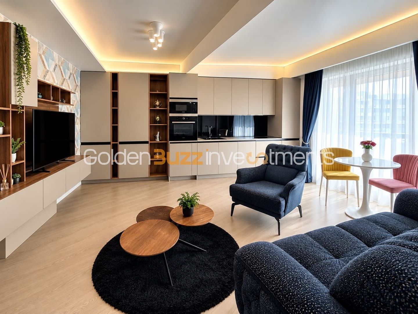 Apartament 2 camere de inchiriat cu parcare | Cortina North - Poză 3