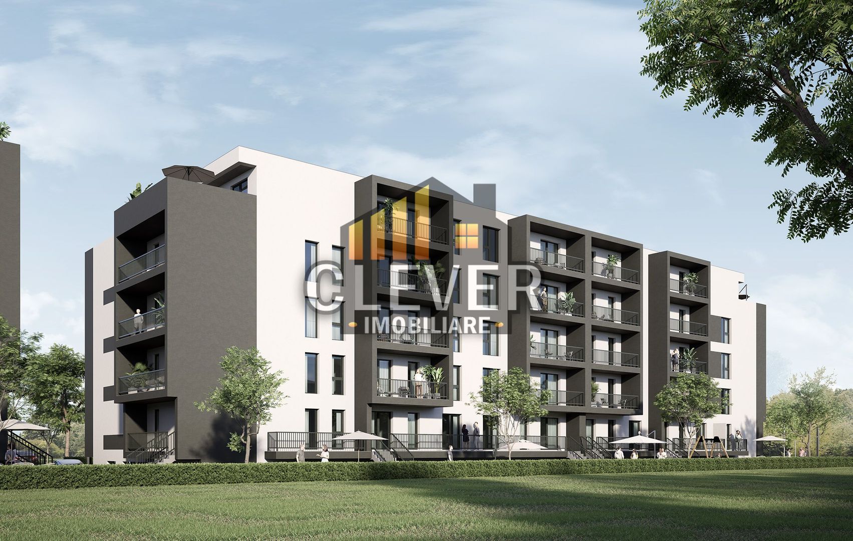 2 Camere | 61,3 mp | Dormitor 20 mp | Pallady | Comision 0% - Poză 2