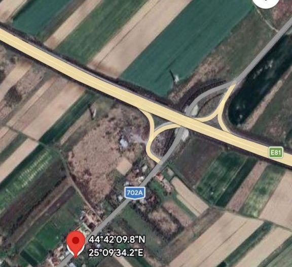 Teren 5216 mp la 2 pasi de autostrada A1 - Poză 1