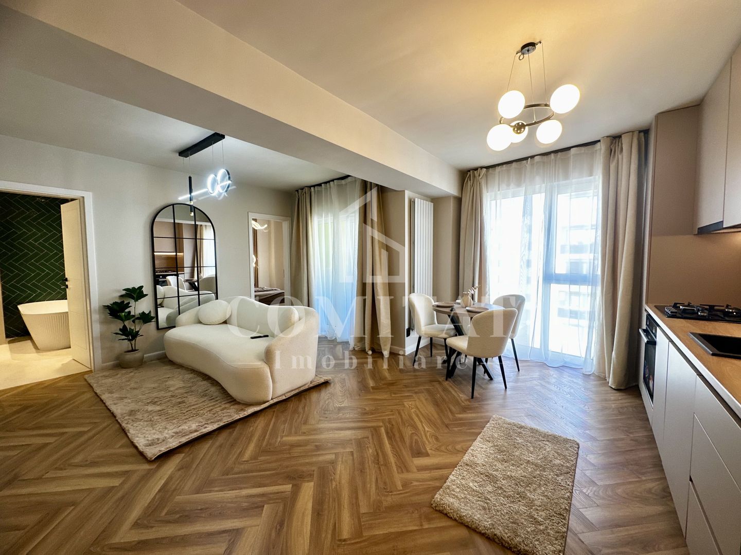 Apartament ultrafinisat | Bloc nou | Dâmbul Rotund - Poză 1