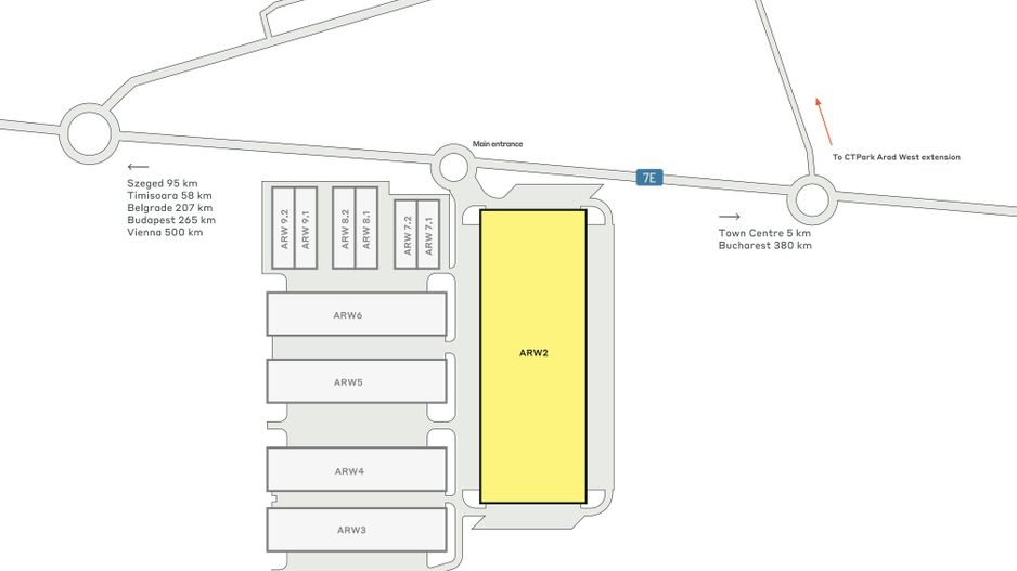 Hală industrială de închiriat, 2.900 mp, Arad - Poză 3