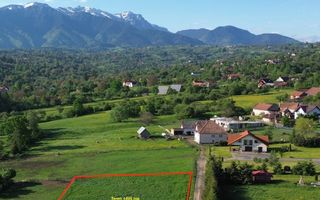 Teren intravilan 1.495 mp | Bran- Tohanul Nou | Vedere Bucegi | Deschidere 45 m - Poză 1
