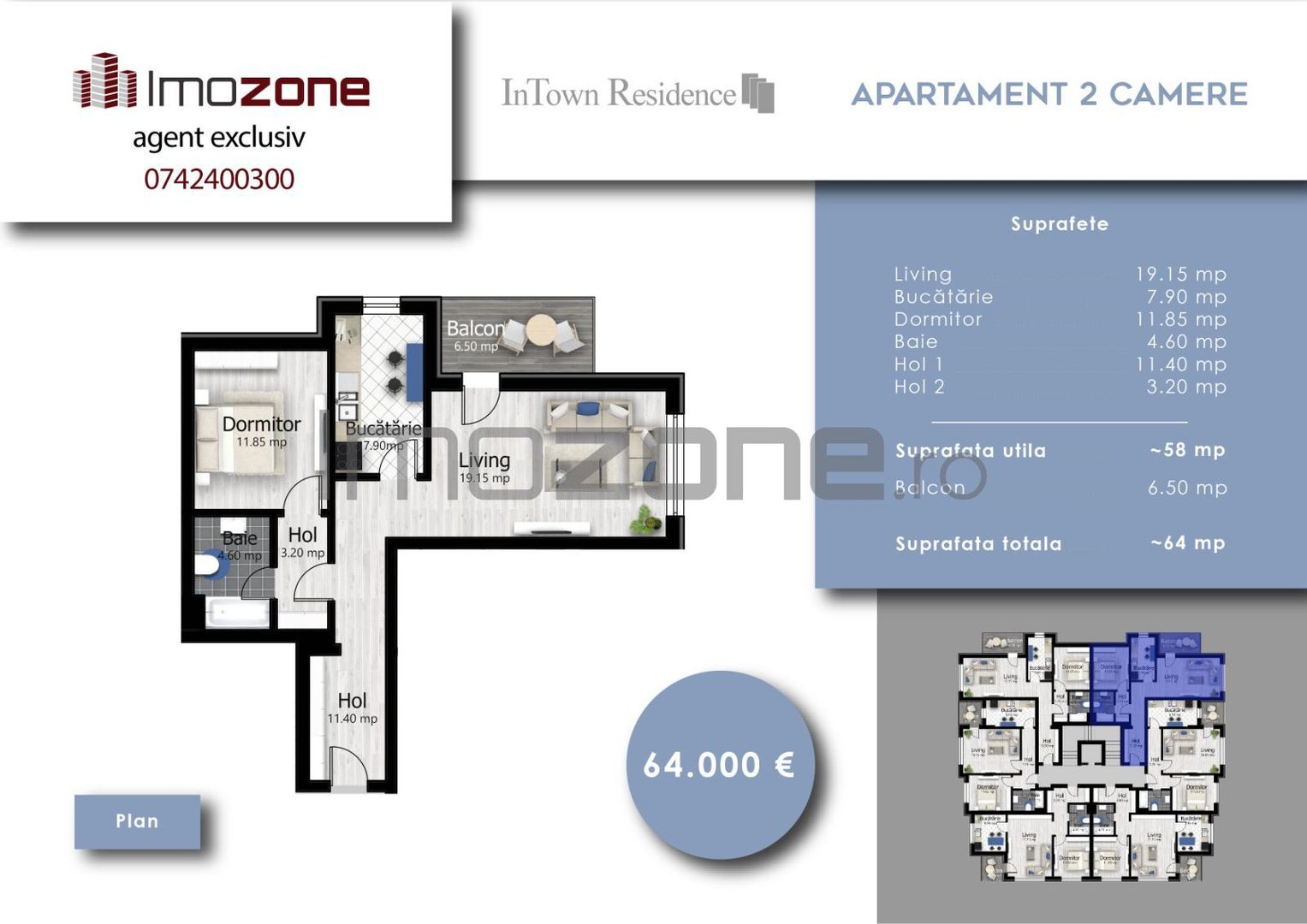 InTown Residence - Piscul Crasani / Pacii - Poză 45