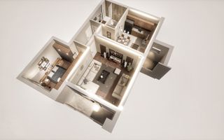 Apartamente rezidențiale NOI-- 2 camere ZONA VEST - Poză 1