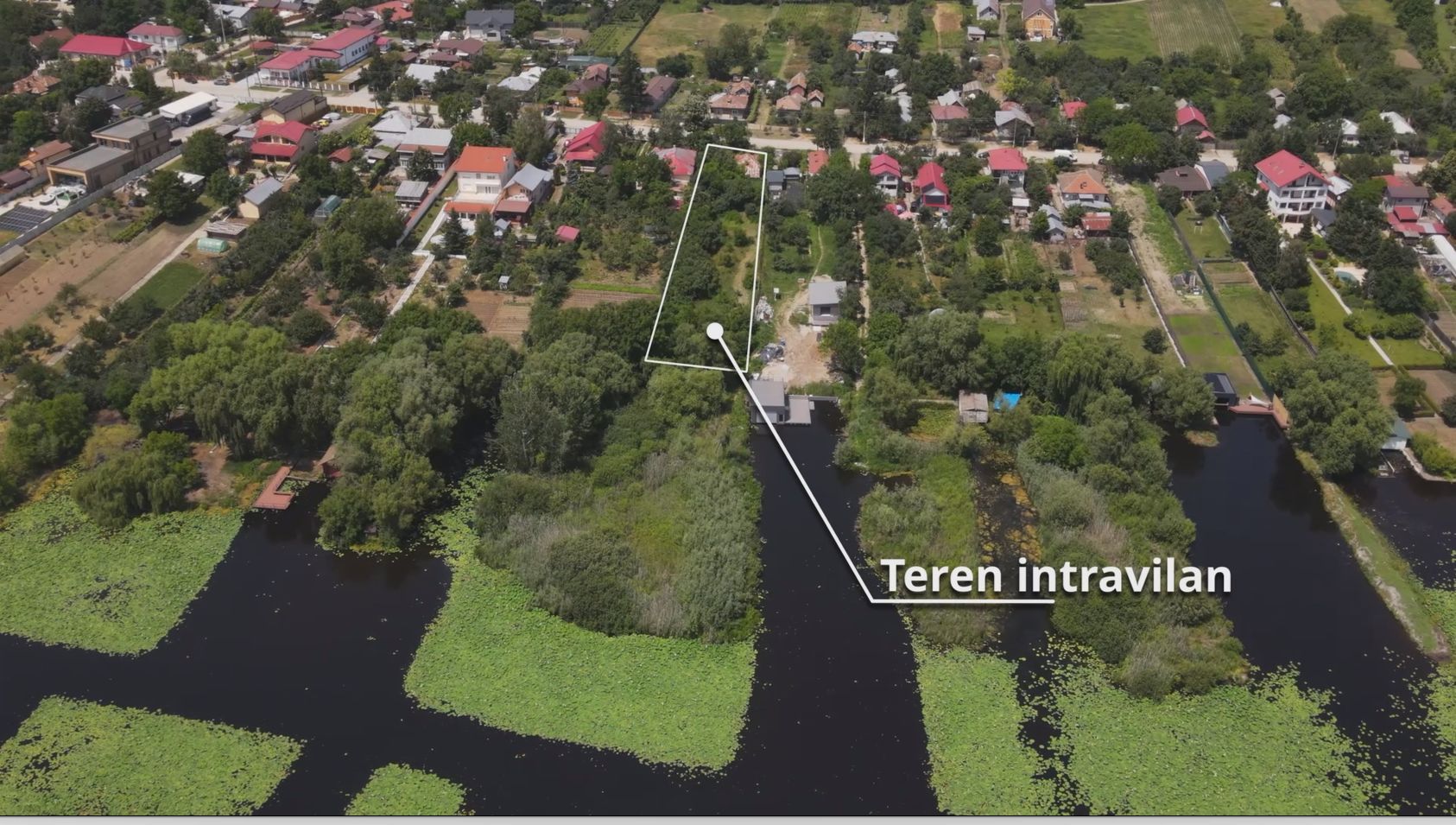 0% comision - Teren cu deschidere la lacul Snagov - Poză 3