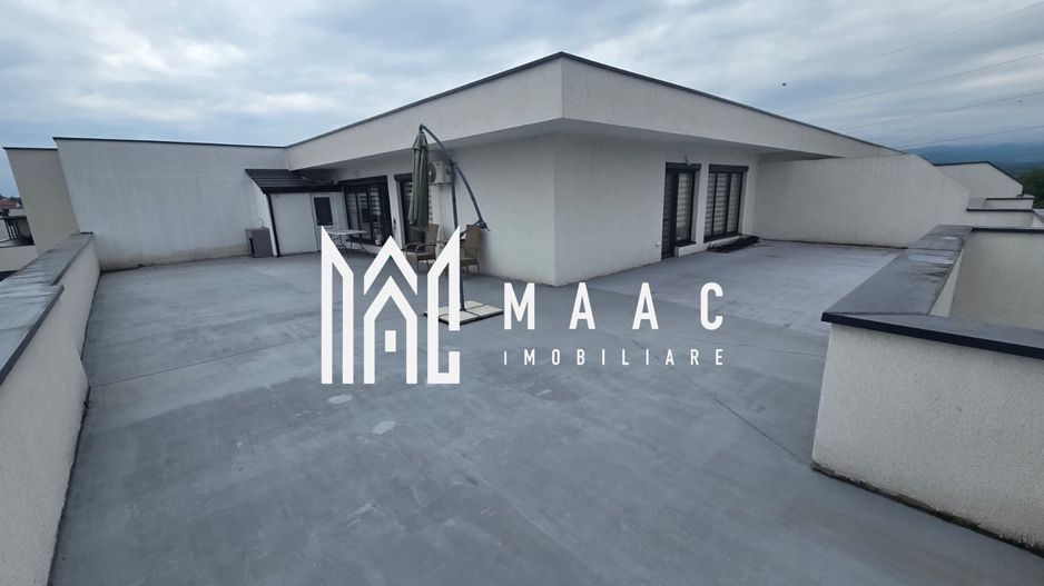 Penthouse 4 camere de închiriat | Turnișor, Sibiu | terasă 155 mp - Poză 2