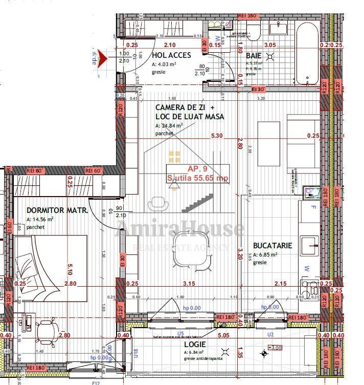 Apartament 2 camere mobilat zona Unitati Militare Floresti - Poză 10