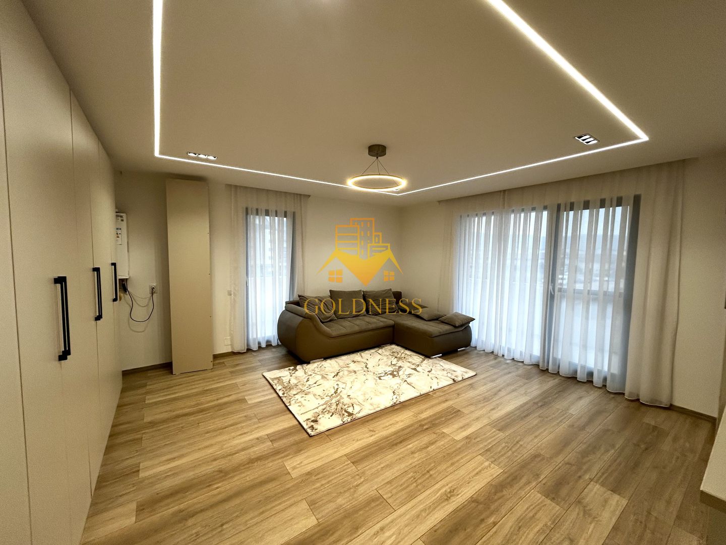2 camere, Modern, Parcare, Pet Friendly, Eroilor Residence, Floresti — fotografia 2