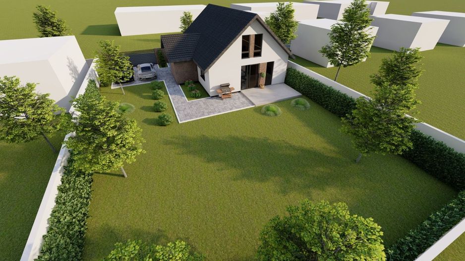 Comision 0%  Casa individuala premium Giroc | TEREN 520 MP | - Poză 2