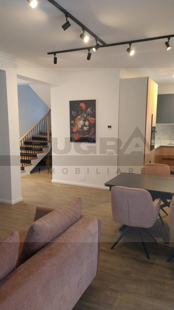 Duplex premium de 120mp , ansamblu de case privat, gradina, zona Terra - Poză 2