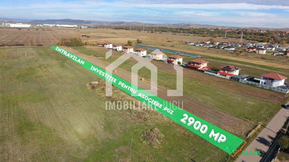 Teren intravilan – 2.900 mp - Investiție | Jucu de Sus - Poză 1