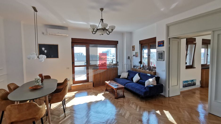 Apartament "COBERTURA", PENTHOUSE "PIATA SPANIEI", TERASA 63 mp, CONSOLIDAT 1978 - Poză 1