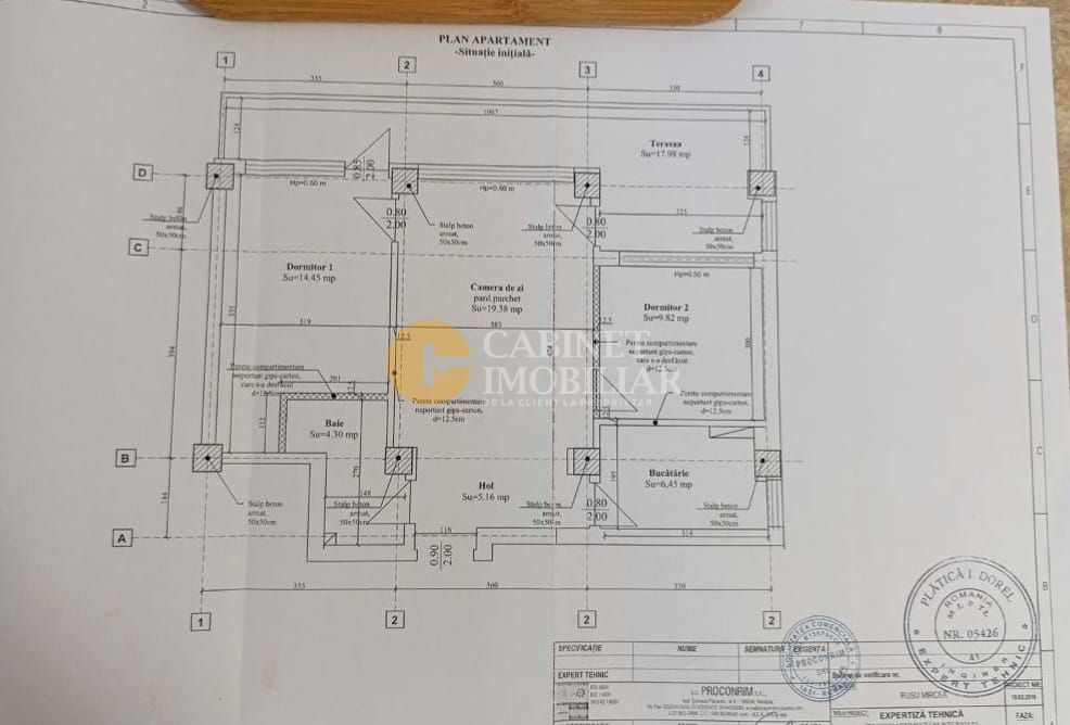 Copou - Exclusive - 3 camere - 77mp - Poză 2