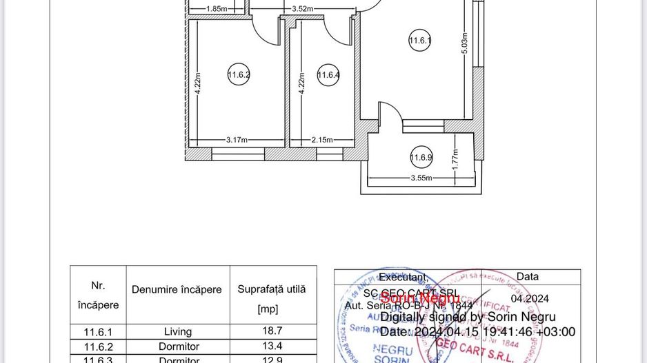 3 CAMERE VANZARE BLOC NOU| PRELUNGIREA GHENCEA | DIMRI | - Poză 10