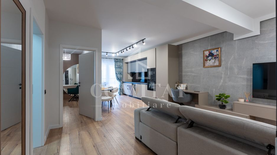Apartament ultrafinisat | Etaj intermediar | Cartier Terra-Floresti - Poză 14