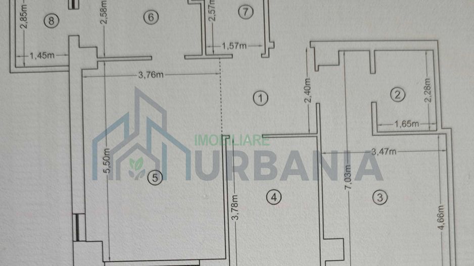 Apartament 3 camere, 71 mp, etaj 10, Complex NEWTON Tatarasi, Iasi - Poză 8
