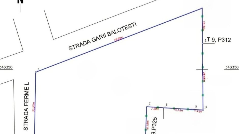 Otopeni intravilan 2.844 mp, colț stradal, deschidere dublă - C.U. - Poză 5